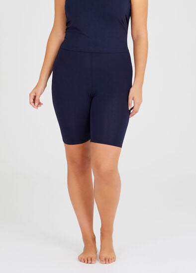 Plus Size Bamboo Anti Chafe Crop Short