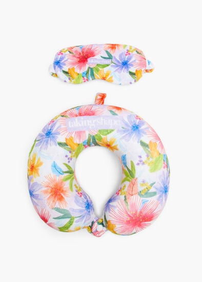 Packable Pillow & Eyemask