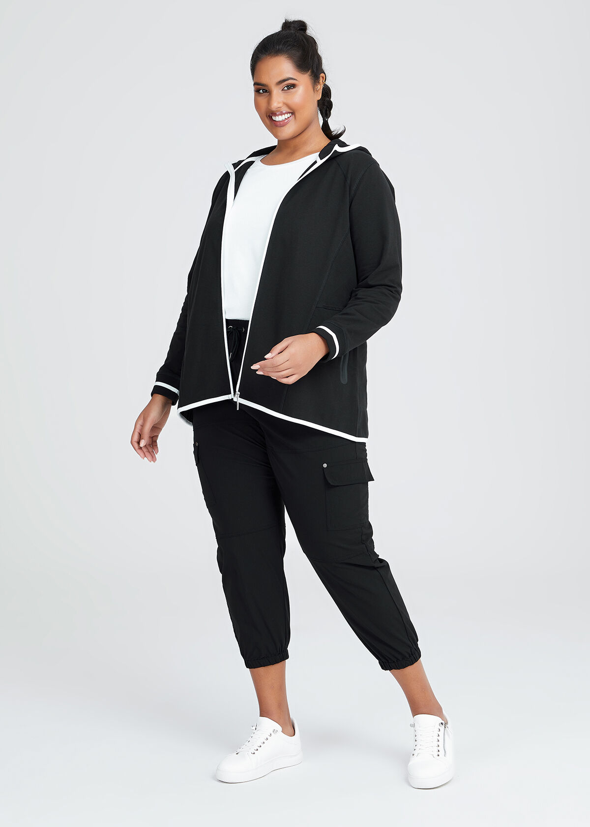 Plus size active best sale jackets