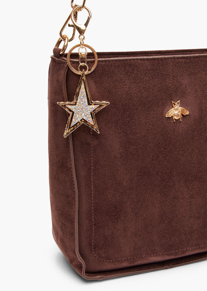 Star Bag Charm, GOLD, hi-res