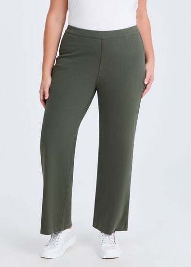 Plus Size Petite Travel Wide Leg Jean