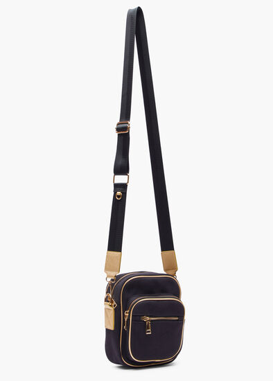 3 Pocket Crossbody Bag