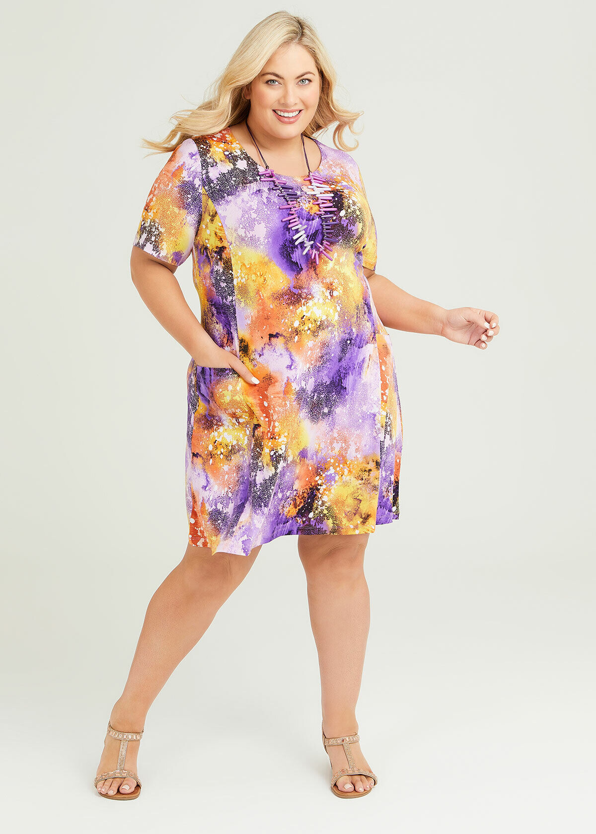 Cassie A line Dress