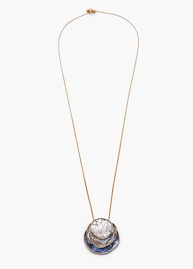 Plus Size Layered Enamel Necklace