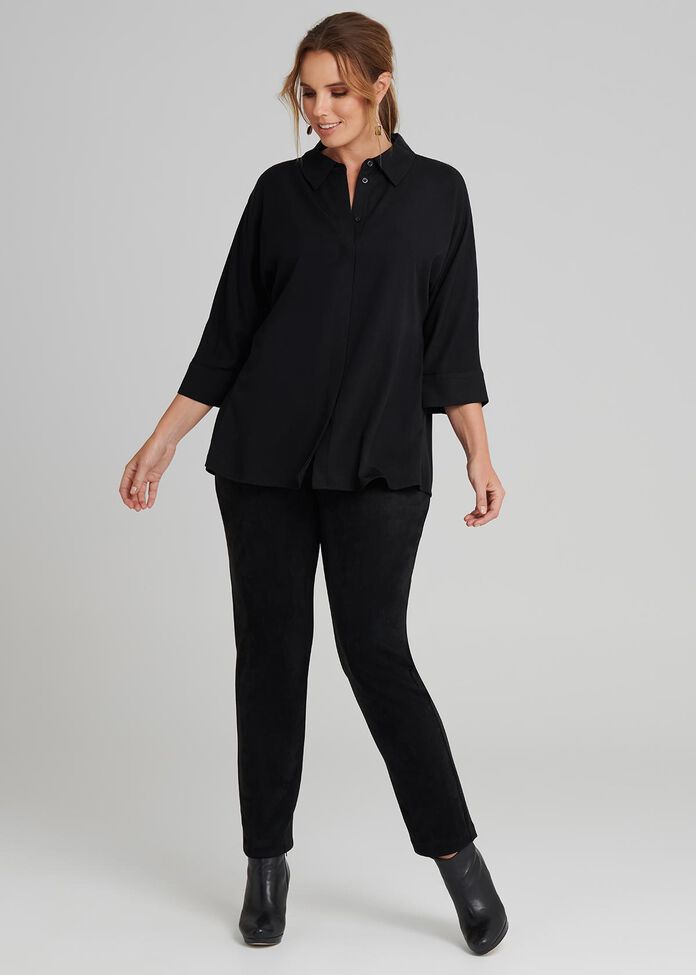 Dolman Lyocell Shirt, , hi-res