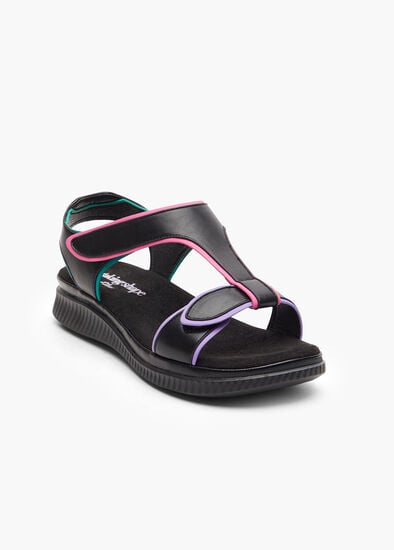 Plus Size Adjustable Cushioned Sandal