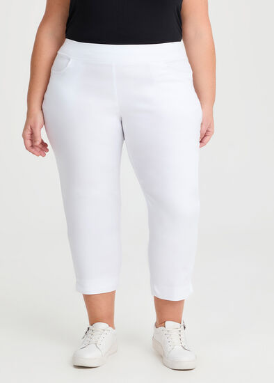 Plus Size Petite Editorial Pocket Taper Pant