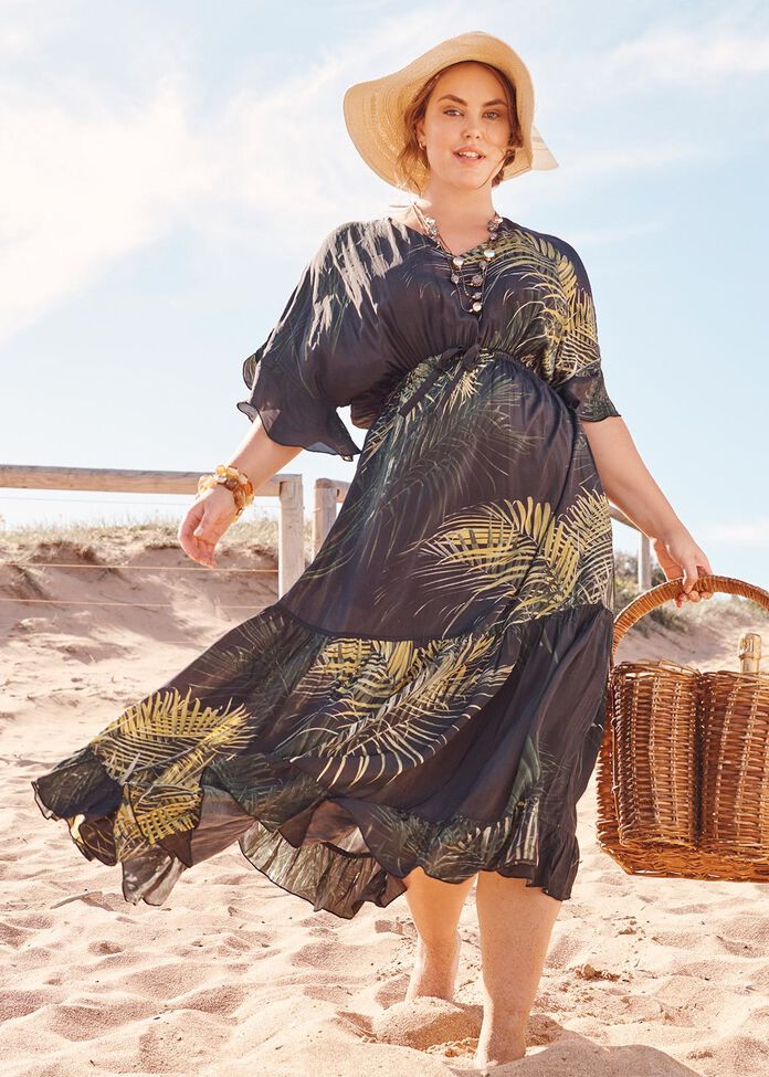 Shop Plus Size Expose Maxi Dress in Multi | Sizes 12-30 | Taking Shape AU