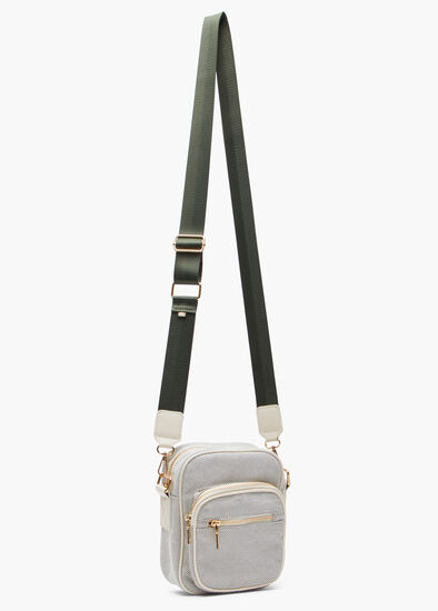3 Pocket Crossbody Bag
