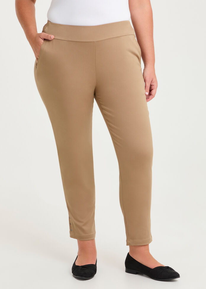Medina Slim Leg Natural Pant, , hi-res