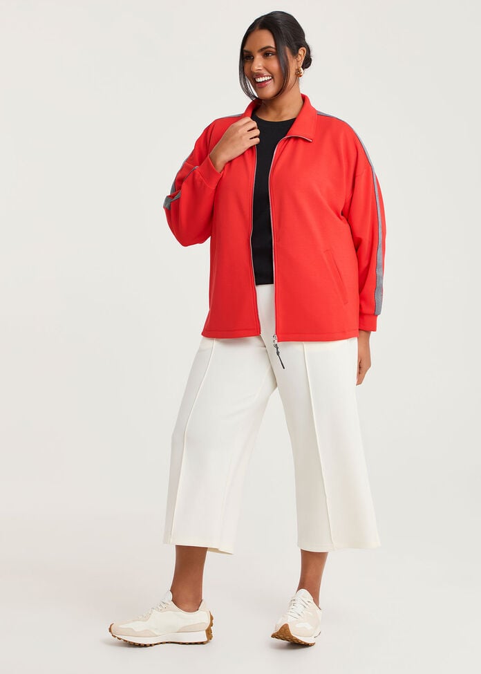 Luxe Touch Tape Detail Jacket, , hi-res