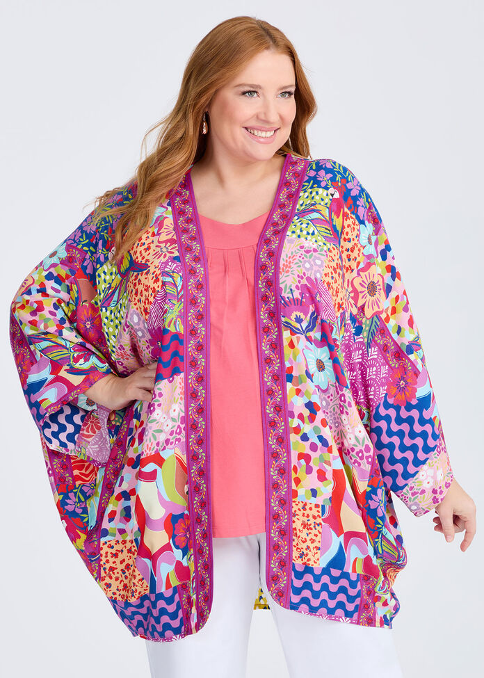 Patchwork Cape, , hi-res