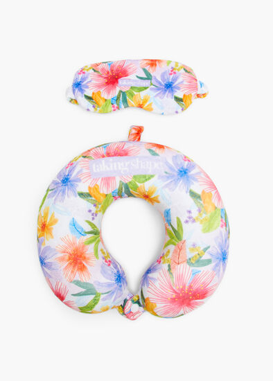 Packable Pillow & Eyemask