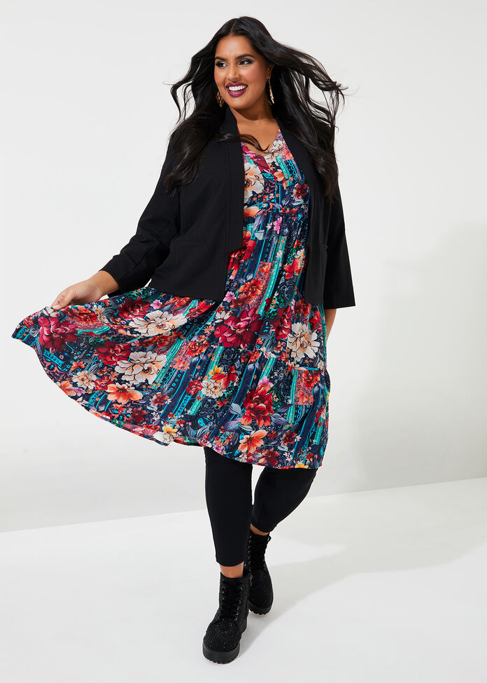 Natural Summer Reflection Tunic, , hi-res