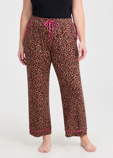 Plus Size Bamboo Animal Pyjama Pant