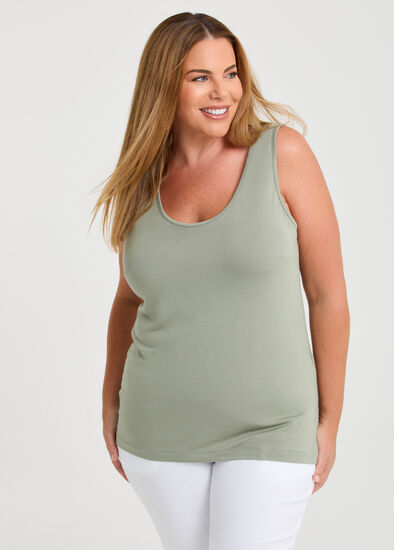 Plus Size Bamboo Base Cami