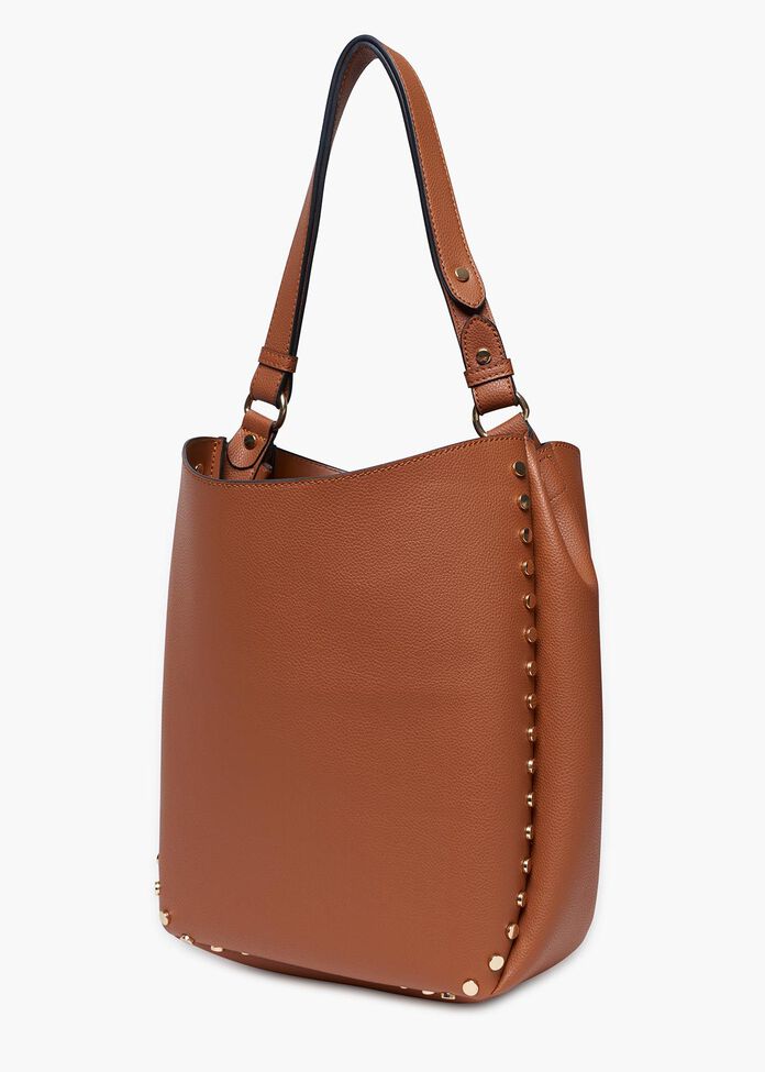 Stephie Studded Hobo Bag, , hi-res