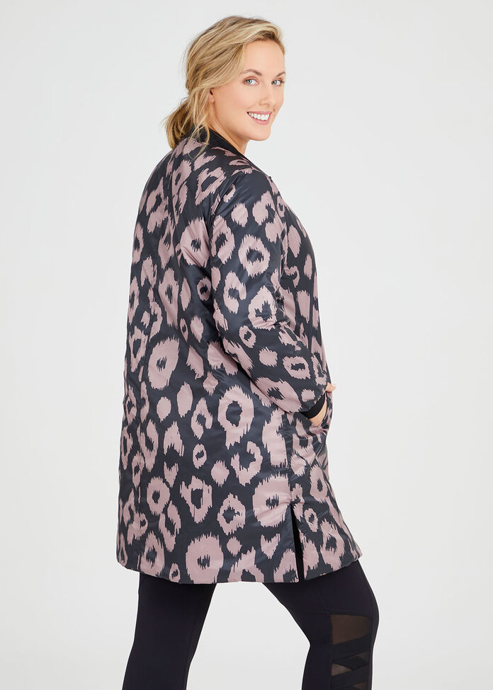 Shop Plus Size Reversible Ikat Jacket in Black | Taking Shape AU
