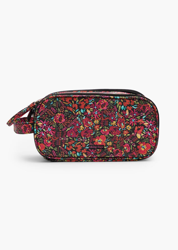 Multi Zip Cosmetic Bag, , hi-res