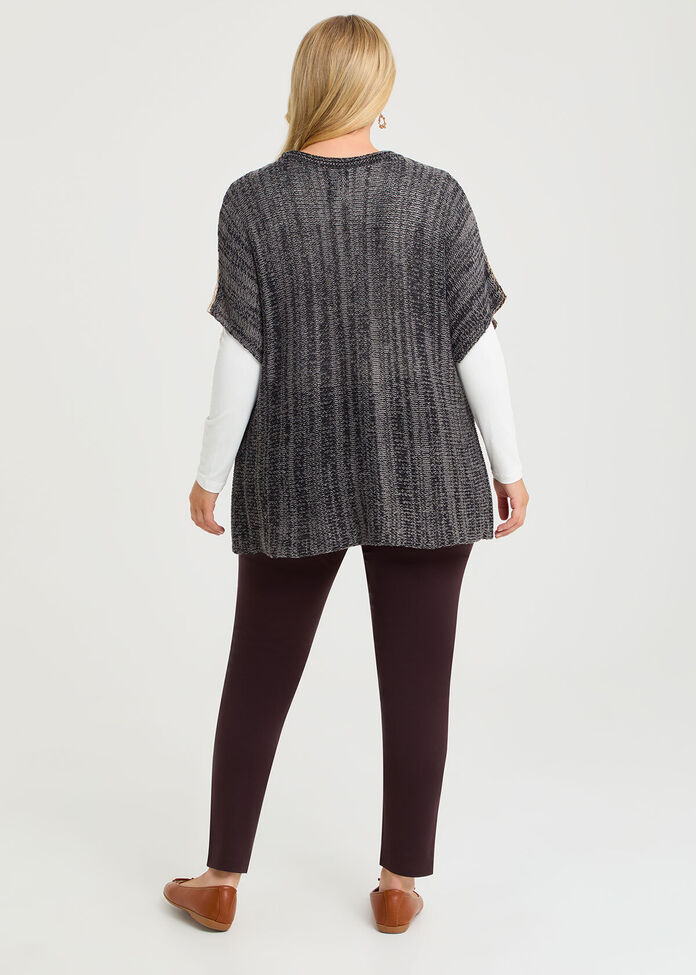 Colour Block Knit Jumper, , hi-res