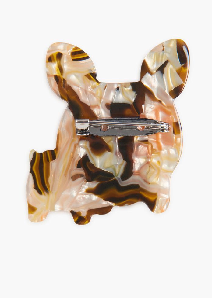 Little Frenchie Brooch, , hi-res