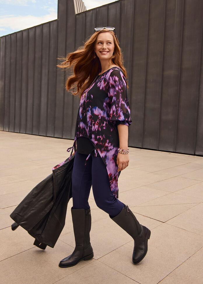 Misty Chiffon Tunic, , hi-res