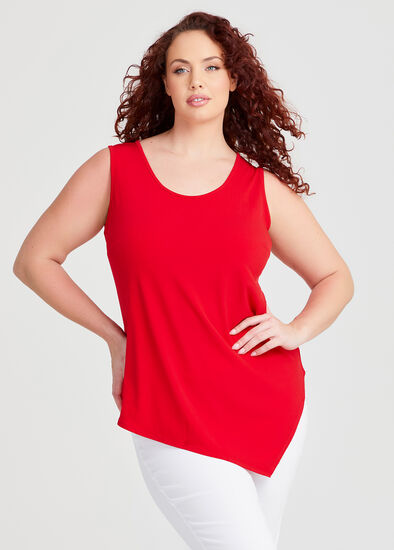 Plus Size Luna Mix Media Tank
