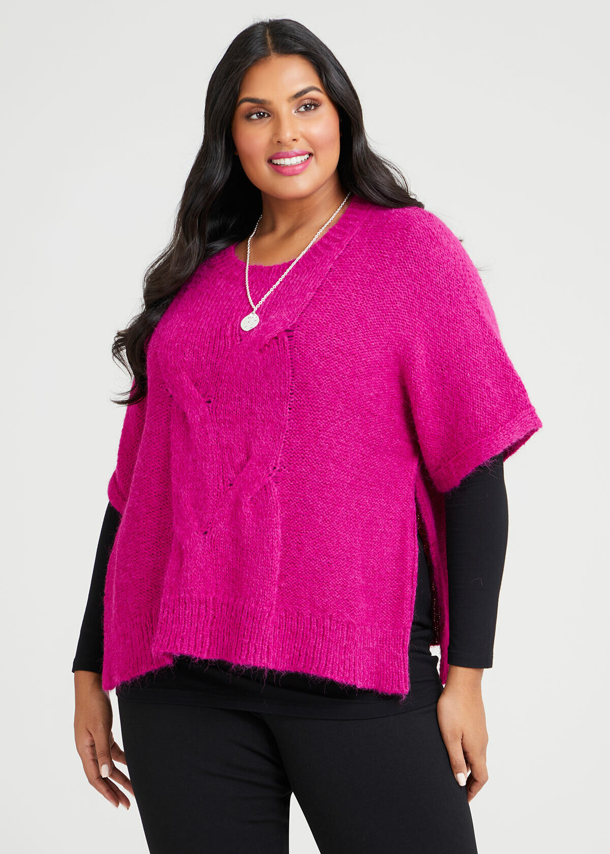 plus size long jumpers