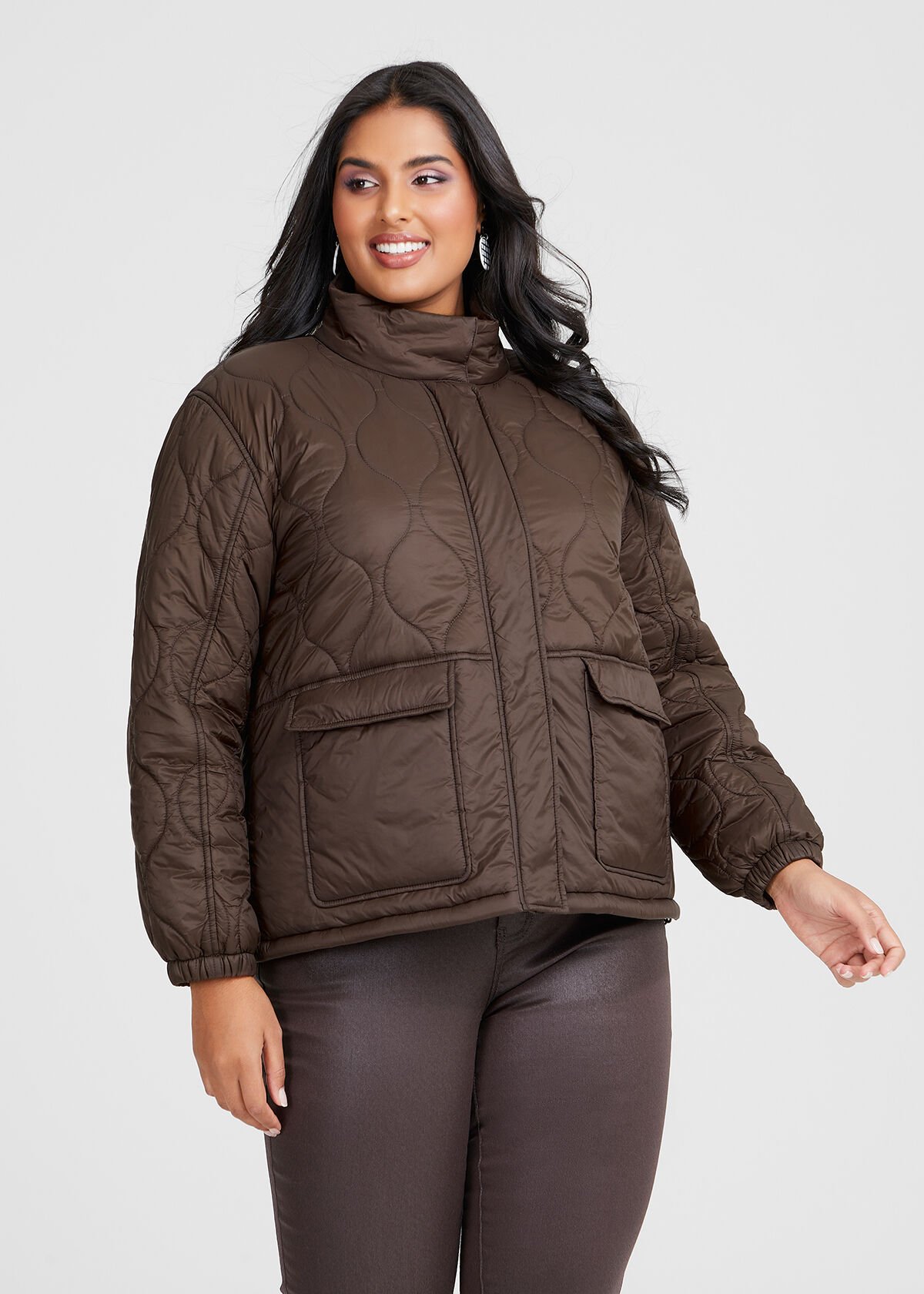 Packable Quilted Puffer Jacket