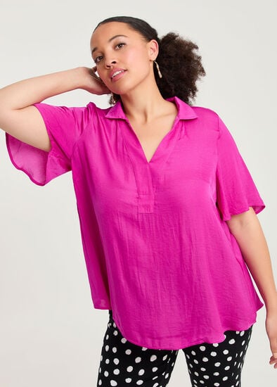 Plus Size Luxe Xanthe Top