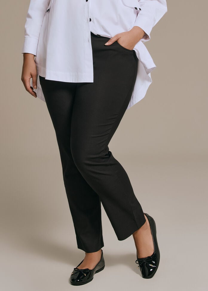 Editorial Pocket Full Length Pant, BLACK, hi-res