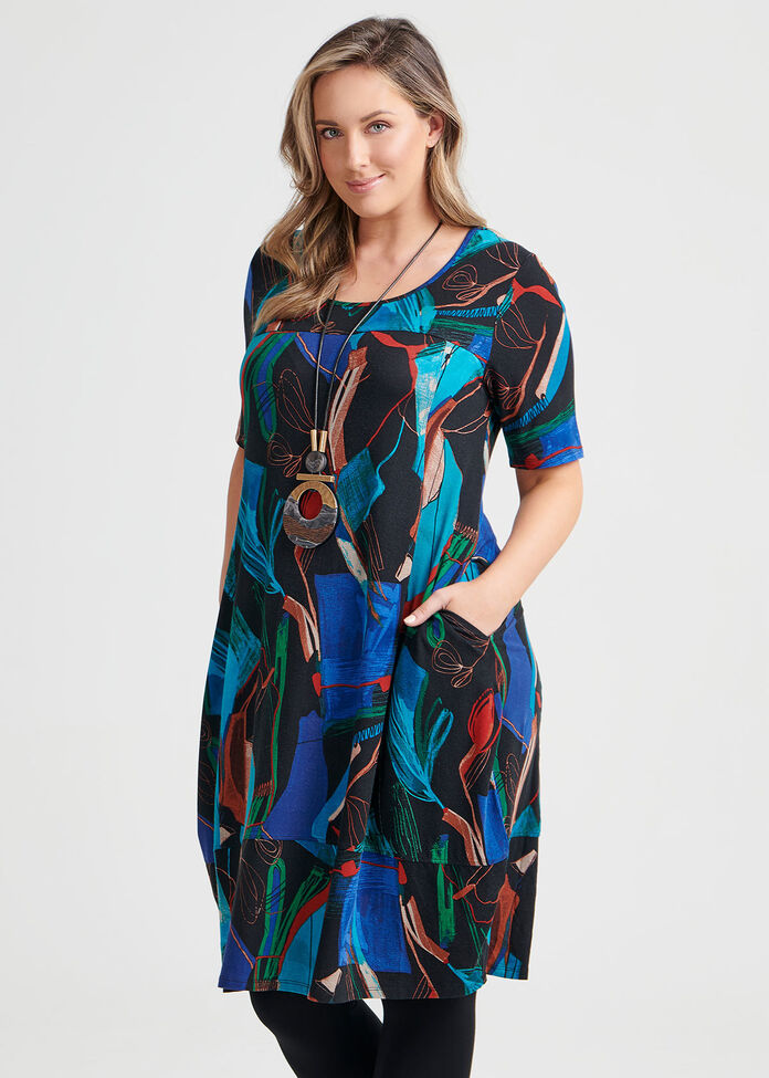 Shop Plus Size Bellagio Dress in Print | Taking Shape AU