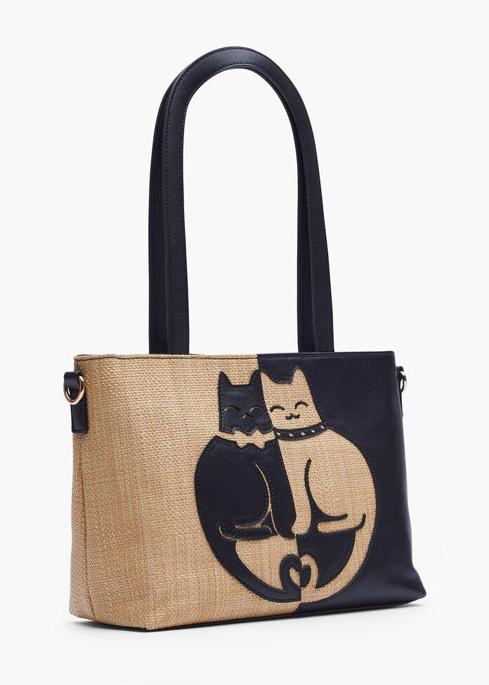 Cat Duo Shoulder Bag, , hi-res