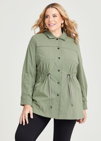 Plus Size Castaway Anorak