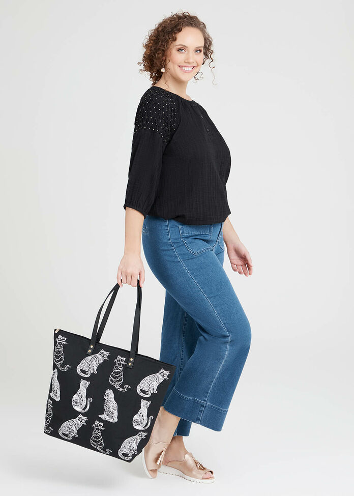 Cat Tote Bag, , hi-res