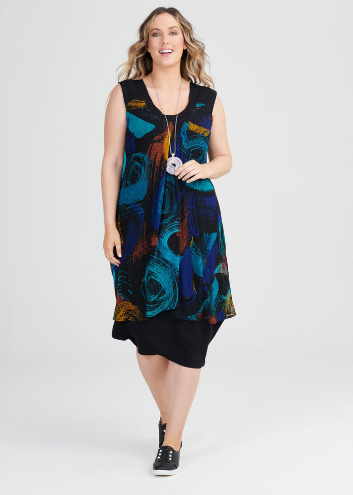 Winter Escape Dress, , hi-res