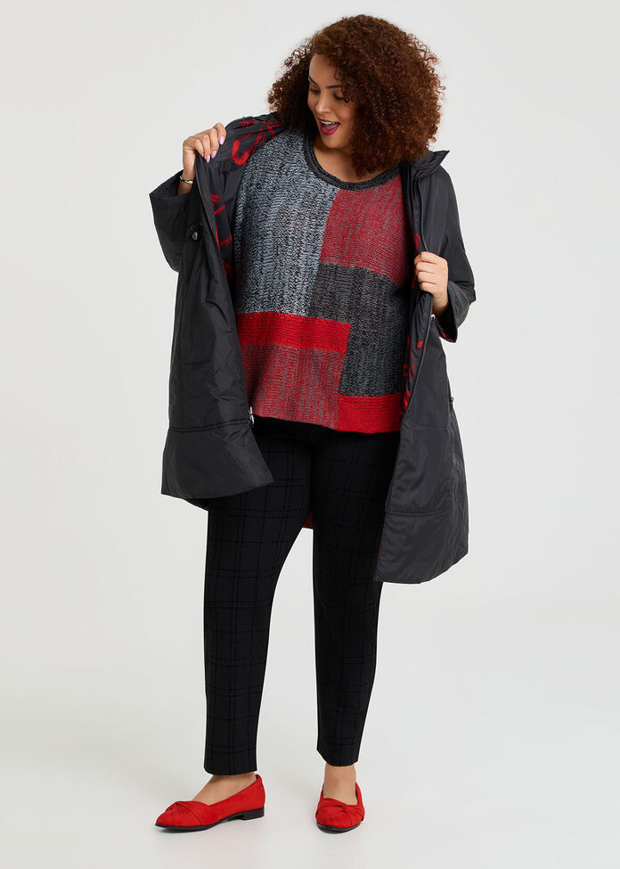 Rhapsody Reversible Puffer Coat, , hi-res
