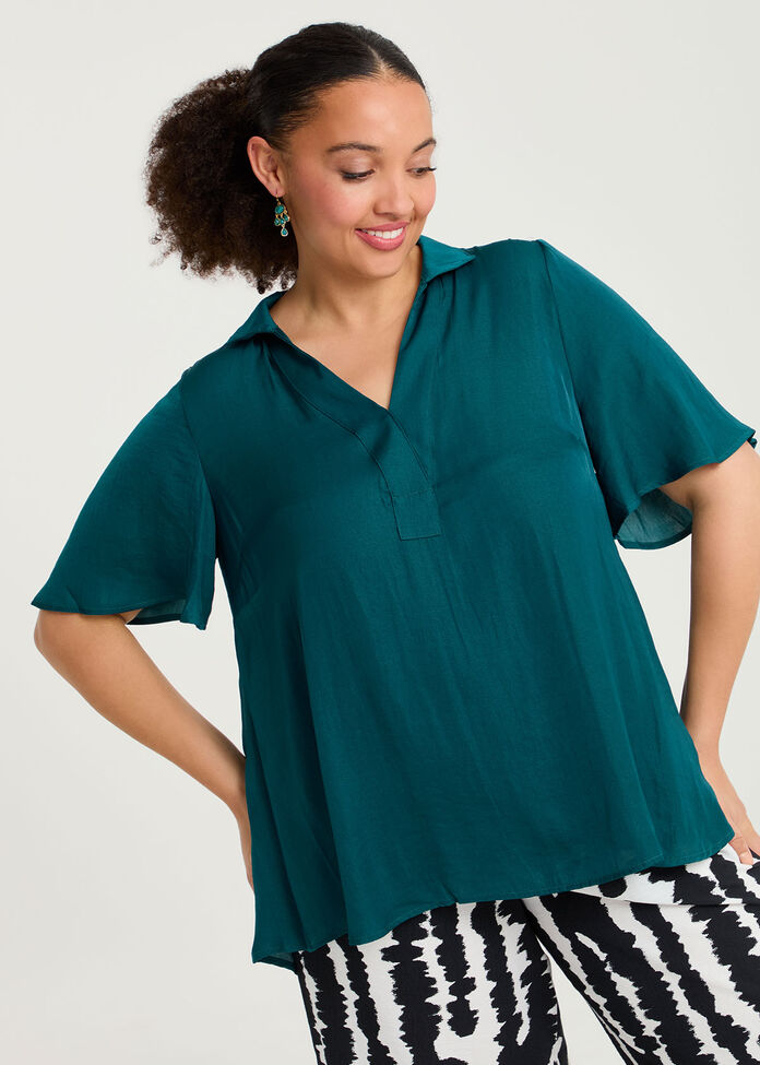 Luxe Xanthe Top, , hi-res
