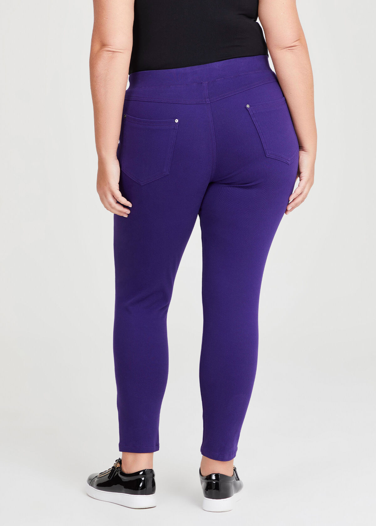 Dark purple jeggings 2025