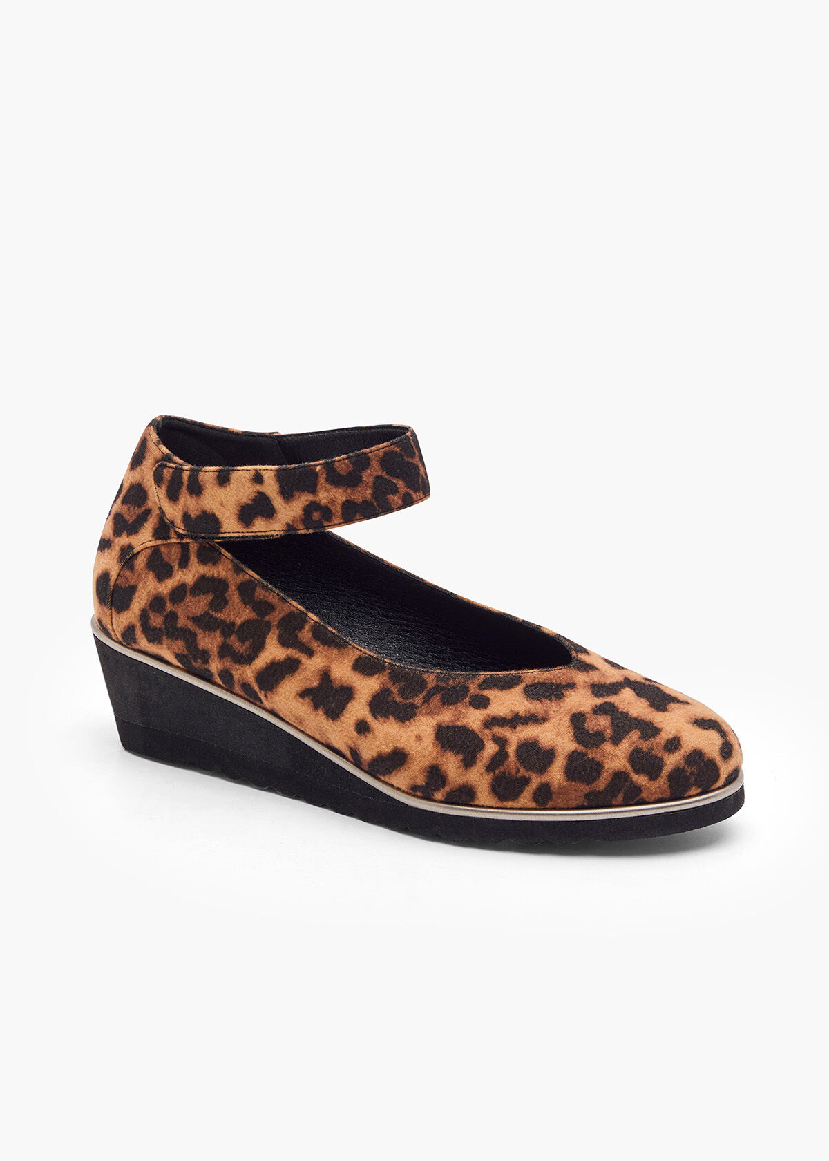 Wedge court shoes with ankle strap cheap