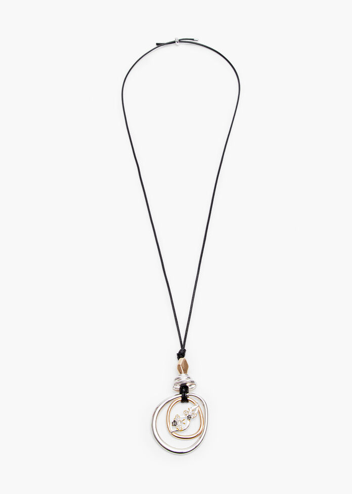 Pretty Bee Long Necklace, , hi-res