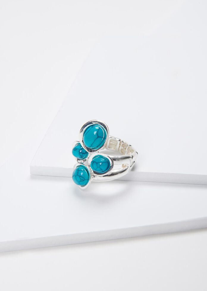 Azure Stone Ring, , hi-res