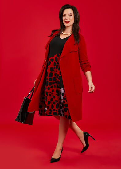 Plus Size Midtown Natural Knit Cardigan