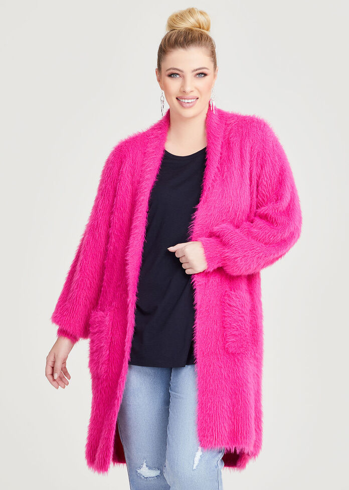 'Flufy Knit' cardigan Sweater, cardigans