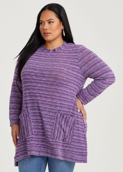 Plus Size Spacedye Tunic