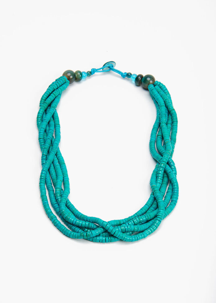 Turquoise Layer Necklace, , hi-res
