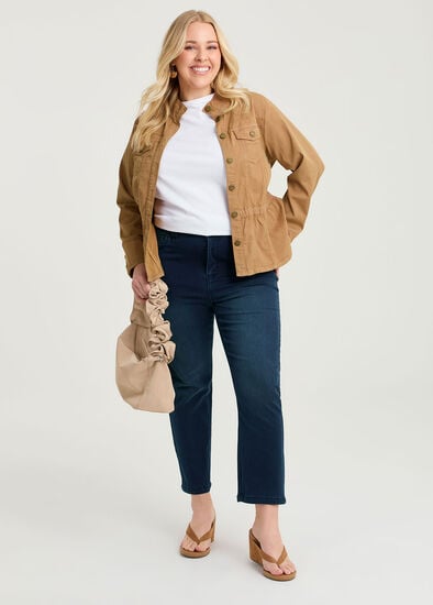 Plus Size The Petite Luxe Looker Jean