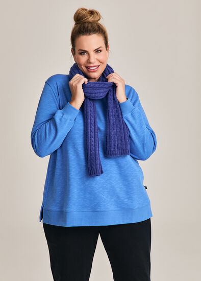 Plus Size Boyfriend Tunic Sweat