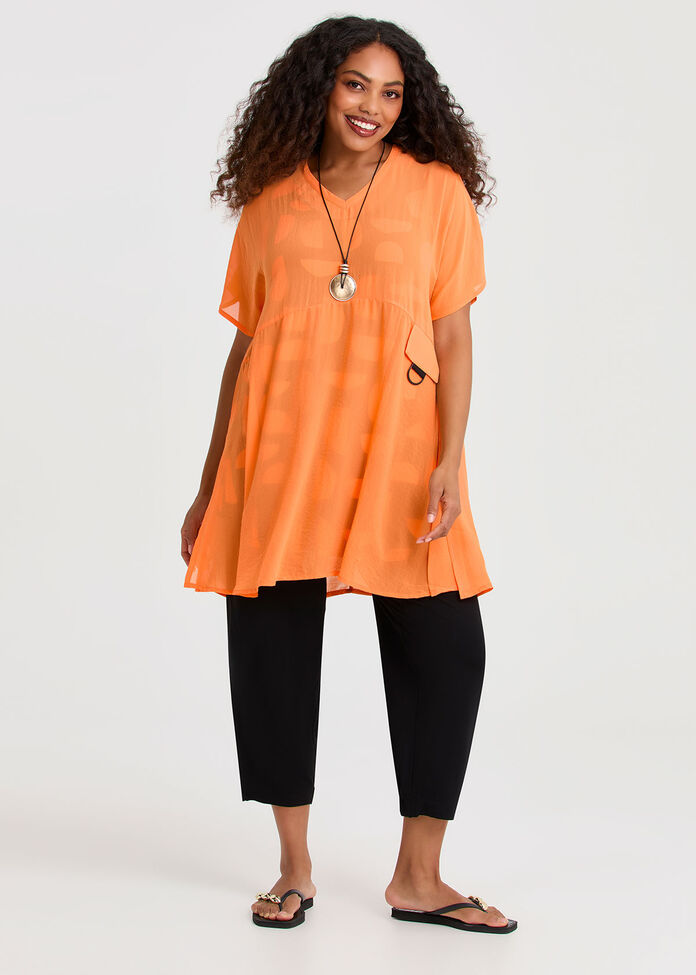 Natural Cleo Crop Pant, , hi-res