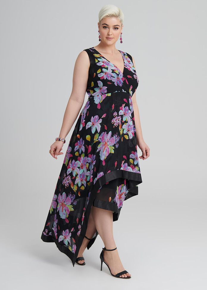 Jungle Floral Dress, , hi-res